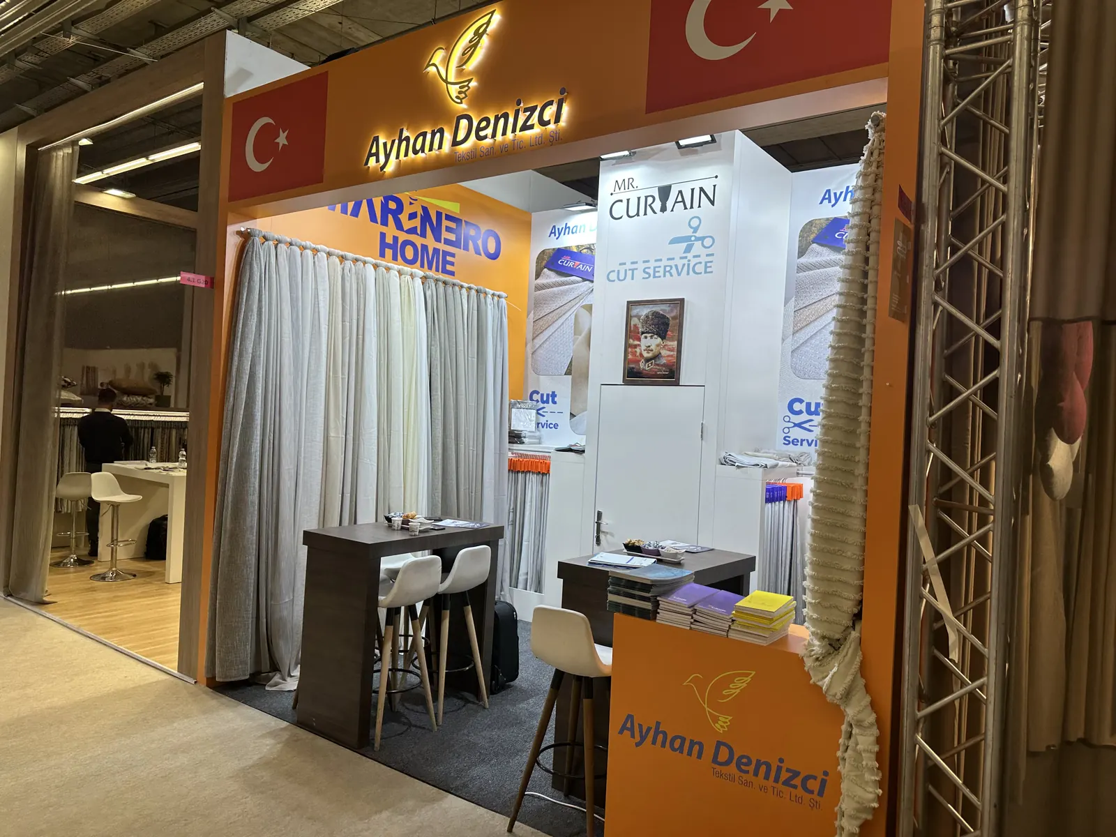 Marinero Home uluslararası fuar standı